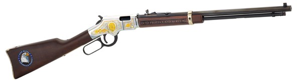 HENRY GOLDEN BOY LAW ENFORCEMENT TRIBUTE EDITION .22 S/L/LR 16RD 20IN BARREL H004LE - Win Repeating Arms Promotion